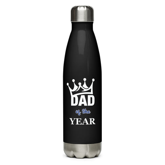 Dad of the Year Stainless steel Water Bottle