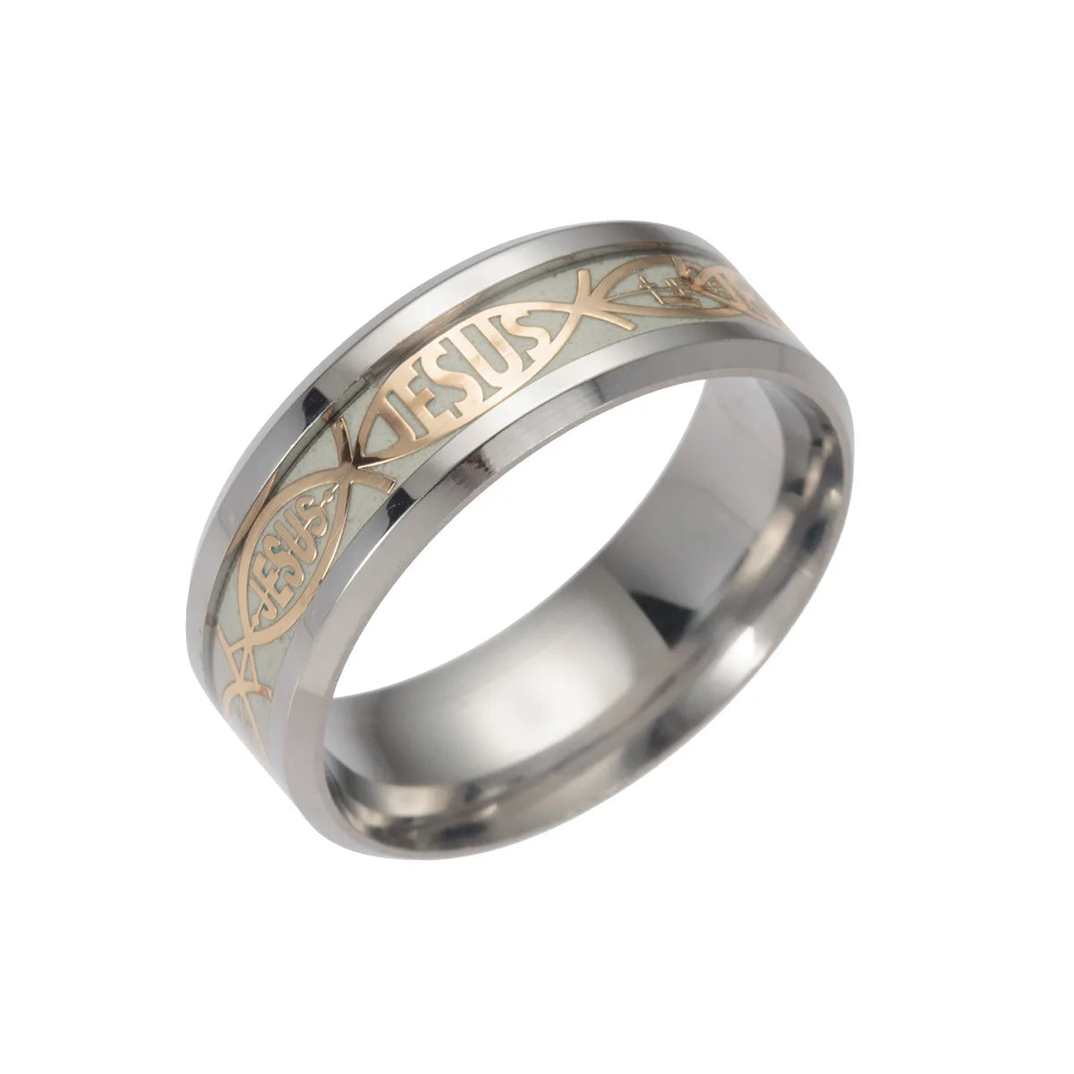 Glow In The Dark JESUS Rings
