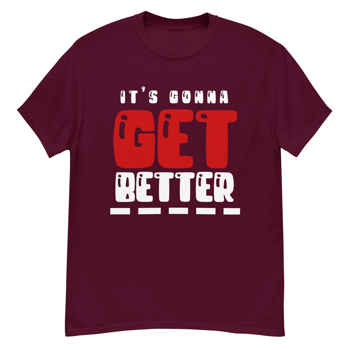 VIP Collection It's Gonna Get Better (W/R Logo) Tee - Maroon