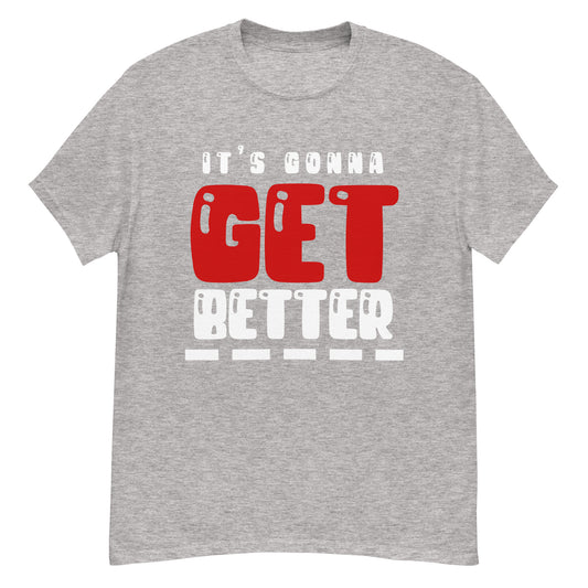 VIP Collection It's Gonna Get Better (W/R Logo) Tee - Sports Grey