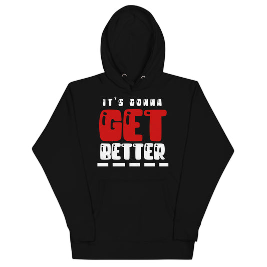 VIP Collection It's Gonna Get Better (W/R Logo) Hoodie - Black