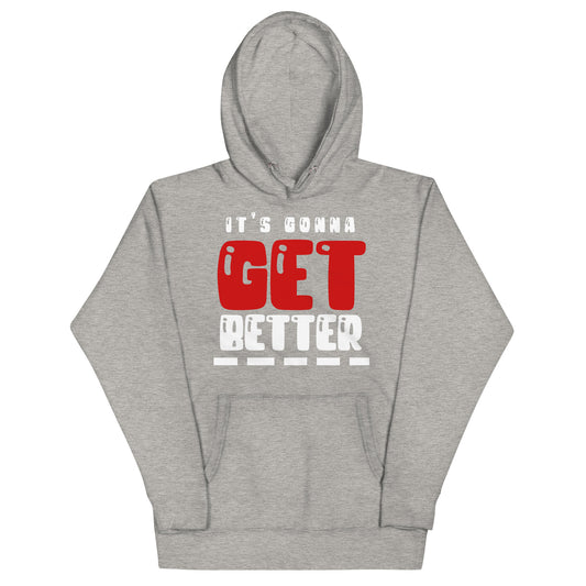VIP Collection It's Gonna Get Better (W/R Logo) Hoodie - Carbon Grey
